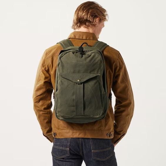 Filson Journeyman Backback Otter Green RJ Pope Mens and Ladies